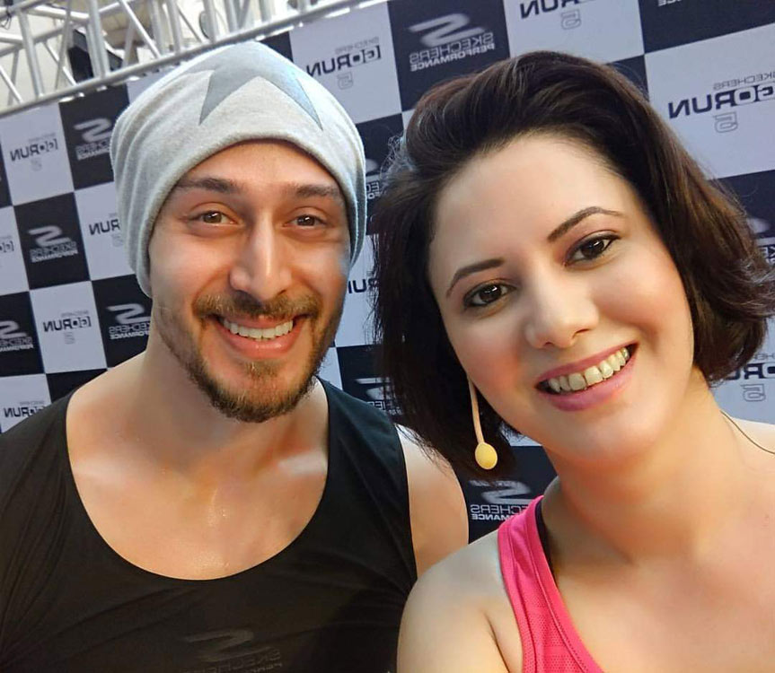 Skechers launch with Tiger Shroff