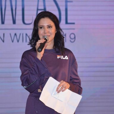 Hosting the launch of the Fila Autumn Winter collection 2019