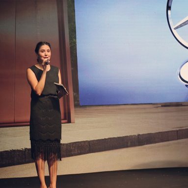 Hosted the launch of Mercedes Benz E class in Mumbai